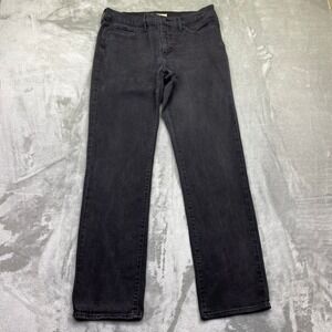 Levi's 314 Shaping Straight Jeans Dark‎ Wash Womens Size 31 Grunge Retro Preppy